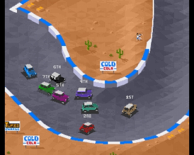 Screen ze hry Super Skidmarks
