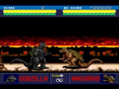 Screen ze hry Godzilla