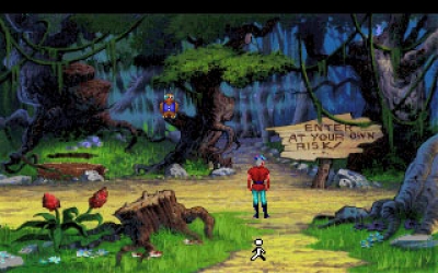 Screen ze hry Kings Quest V