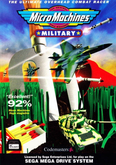 Obal hry Micro Machines Military - Its A Blast!