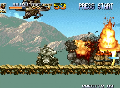 Screen ze hry Metal Slug 5