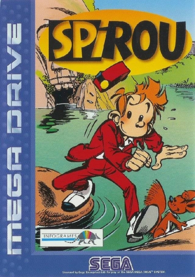 Obal hry Spirou