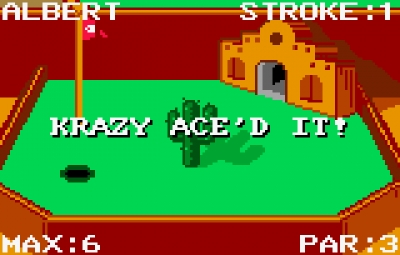 Screen ze hry Krazy Ace Miniature Golf