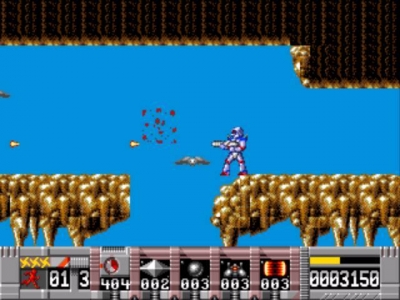 Screen ze hry Turrican