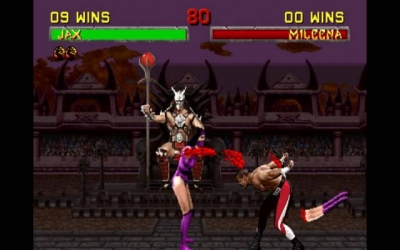 Screen ze hry Mortal Kombat II