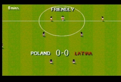 Screen ze hry International Sensible Soccer