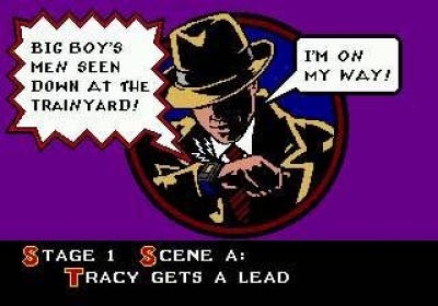 Screen ze hry Dick Tracy