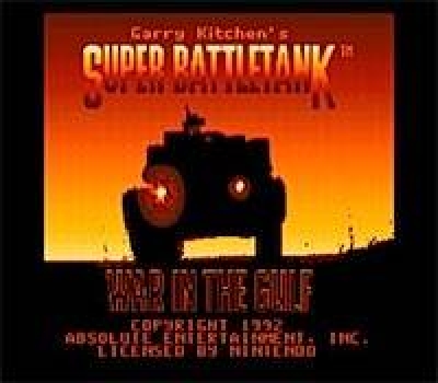 Screen ze hry Garry Kitchens Super Battletank: War in the Gulf