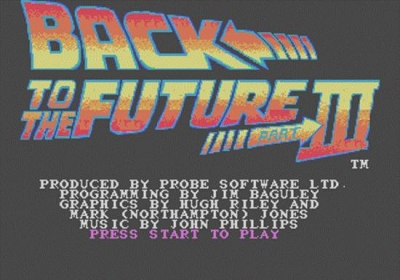 Screen ze hry Back to the Future Part III