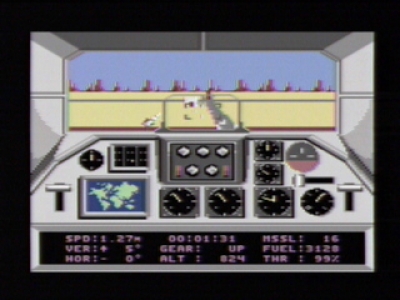 Screen ze hry F-18 Hornet