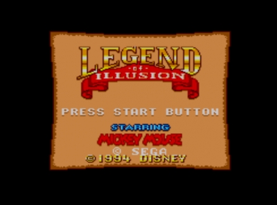 Screen ze hry Legend of Illusion Starring Mickey Mouse