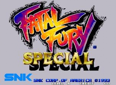 Screen ze hry Fatal Fury Special