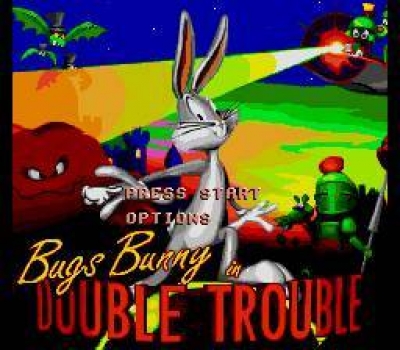 Screen ze hry Bugs Bunny in Double Trouble