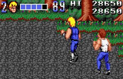 Screen ze hry Double Dragon