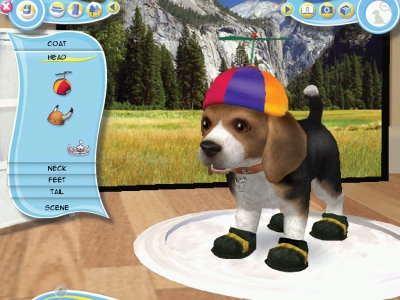 Screen ze hry Petz Dogz 2