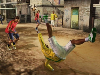 Screen ze hry FIFA Street 2