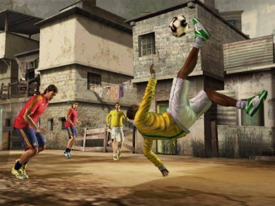 Screen ze hry FIFA Street 2