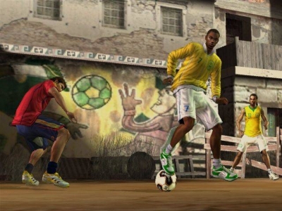 Screen ze hry FIFA Street 2