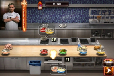 Screen ze hry Hells Kitchen