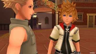 Screen ze hry Kingdom Hearts HD 2.5 ReMIX