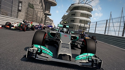 Screen ze hry F1 2014