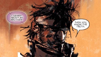 Screen ze hry Metal Gear Solid: Digital Graphic Novel