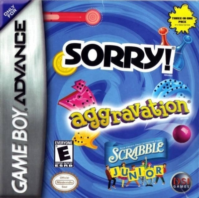 Artwork ke he Sorry! / Aggravation / Scrabble Junior