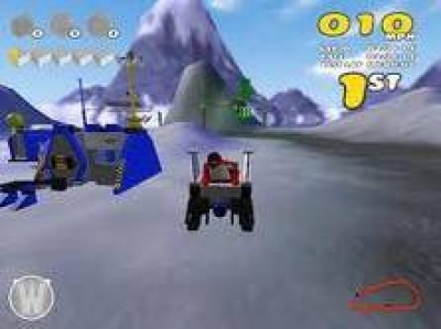 Screen ze hry LEGO Racers 2