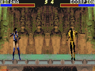 Screen ze hry Mortal Kombat Advance