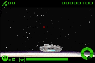 Screen ze hry Star Wars: Flight of the Falcon