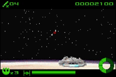 Screen ze hry Star Wars: Flight of the Falcon