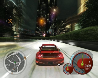 Screen ze hry Need for Speed Underground 2