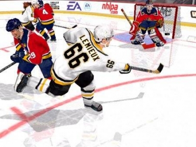 Screen ze hry NHL 2002