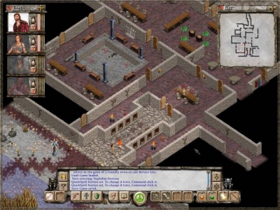 Screen ze hry Avernum: Escape From the Pit