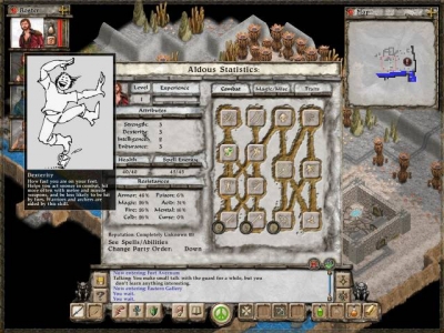 Screen ze hry Avernum: Escape From the Pit