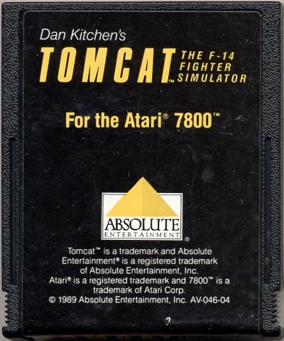 Screen ze hry Tomcat: The F-14 Fighter Simulator