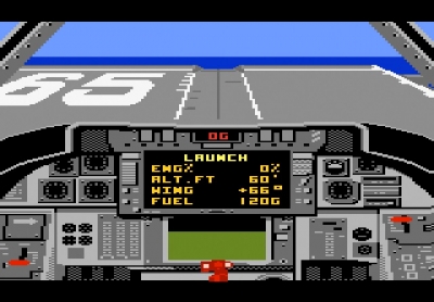 Screen ze hry Tomcat: The F-14 Fighter Simulator