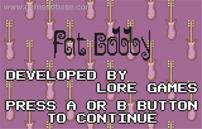 Screen ze hry Fat Bobby