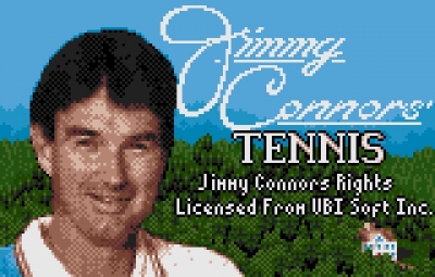 Screen ze hry Jimmy Connors Tennis