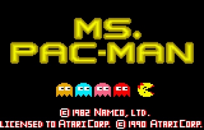 Screen ze hry Ms. Pac-Man