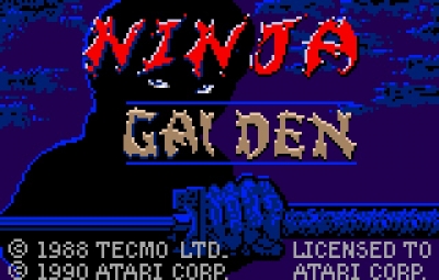 Screen ze hry Ninja Gaiden