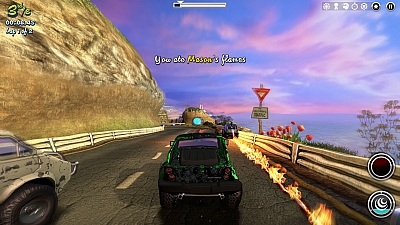 Screen ze hry Carnage Racing