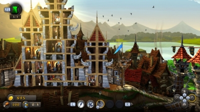 Screen ze hry CastleStorm