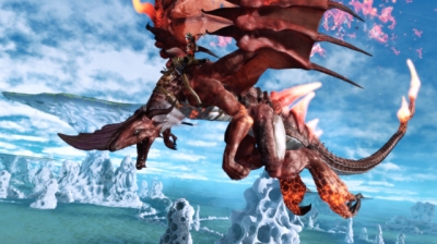 Screen ze hry Crimson Dragon