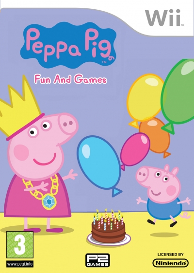 Obal hry Peppa Pig: Fun and Games