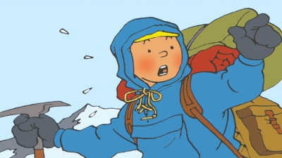 Artwork ke he Tintin in Tibet