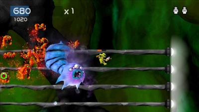 Screen ze hry Alien Zombie Megadeath