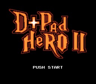 Screen ze hry D-Pad Hero 2