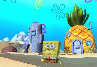 Screen ze hry SpongeBob SquarePants: Battle for Bikini Bottom