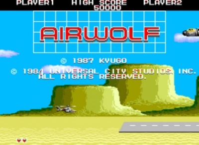 Screen ze hry Airwolf